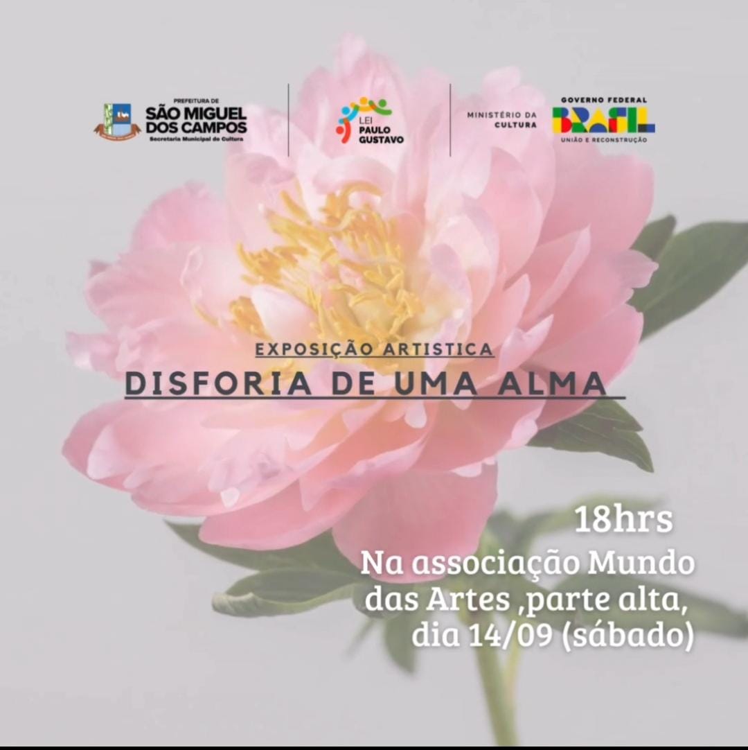 EXPOSIÇÃO “DISFORIA DE UMA ALMA” -VITORIA CAMILLE