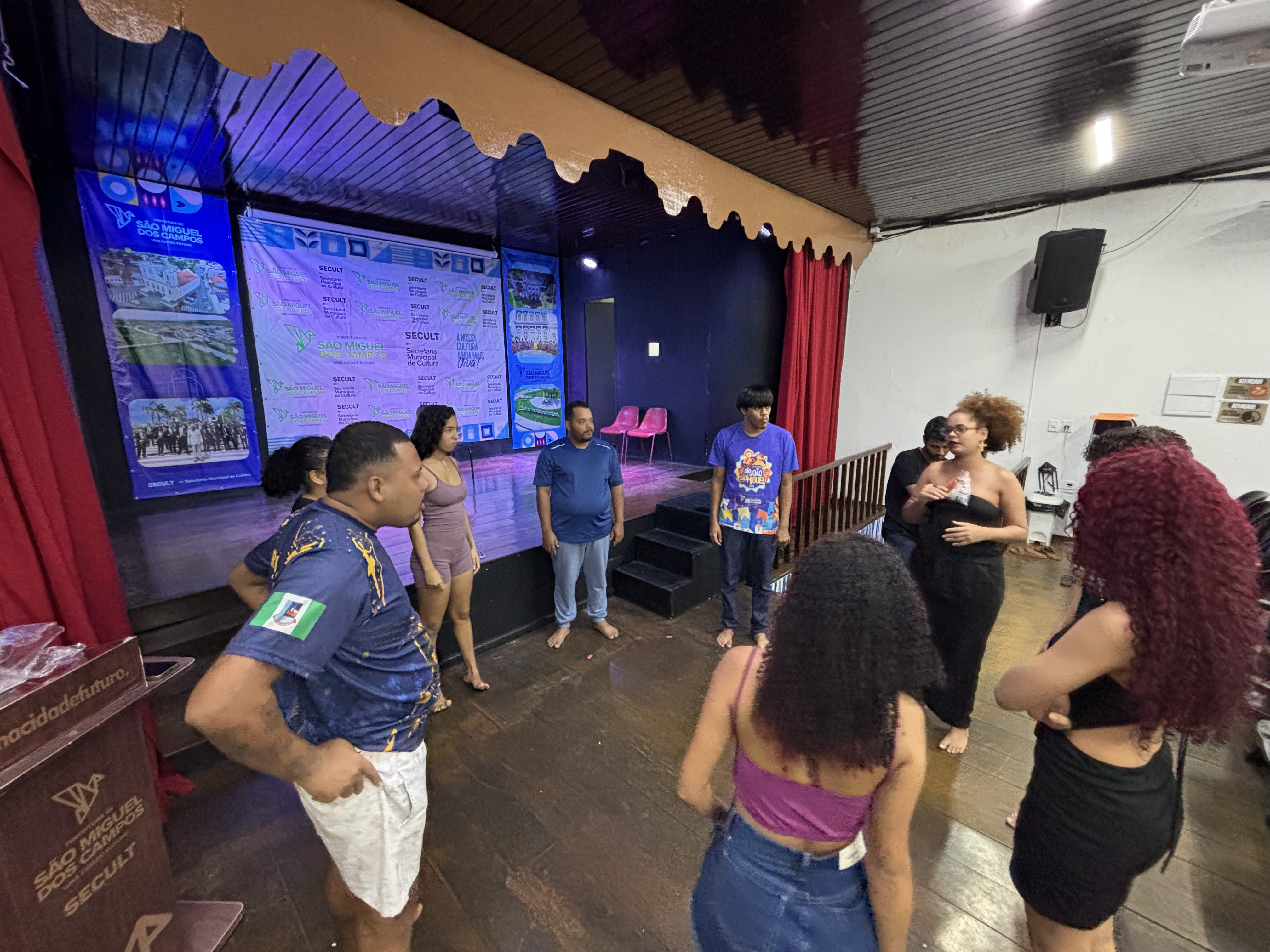 Palco de Talentos- Conclusão da Oficina de Teatro