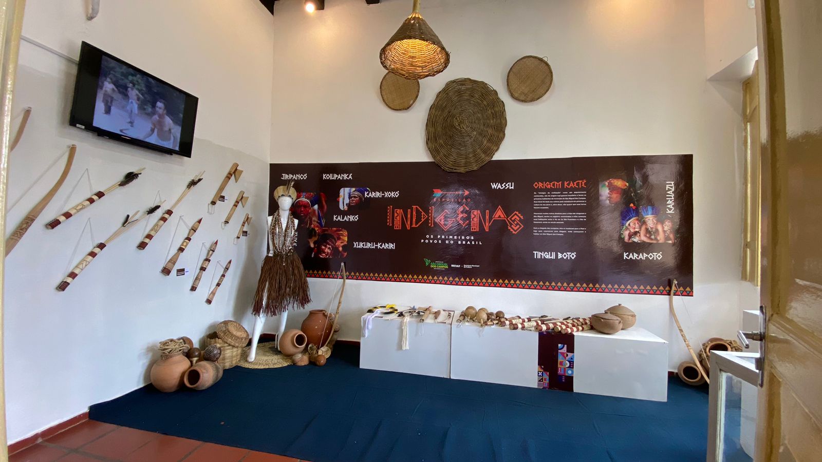 Secult realiza exposição com peças originais no Dia Nacional dos Povos Indígenas