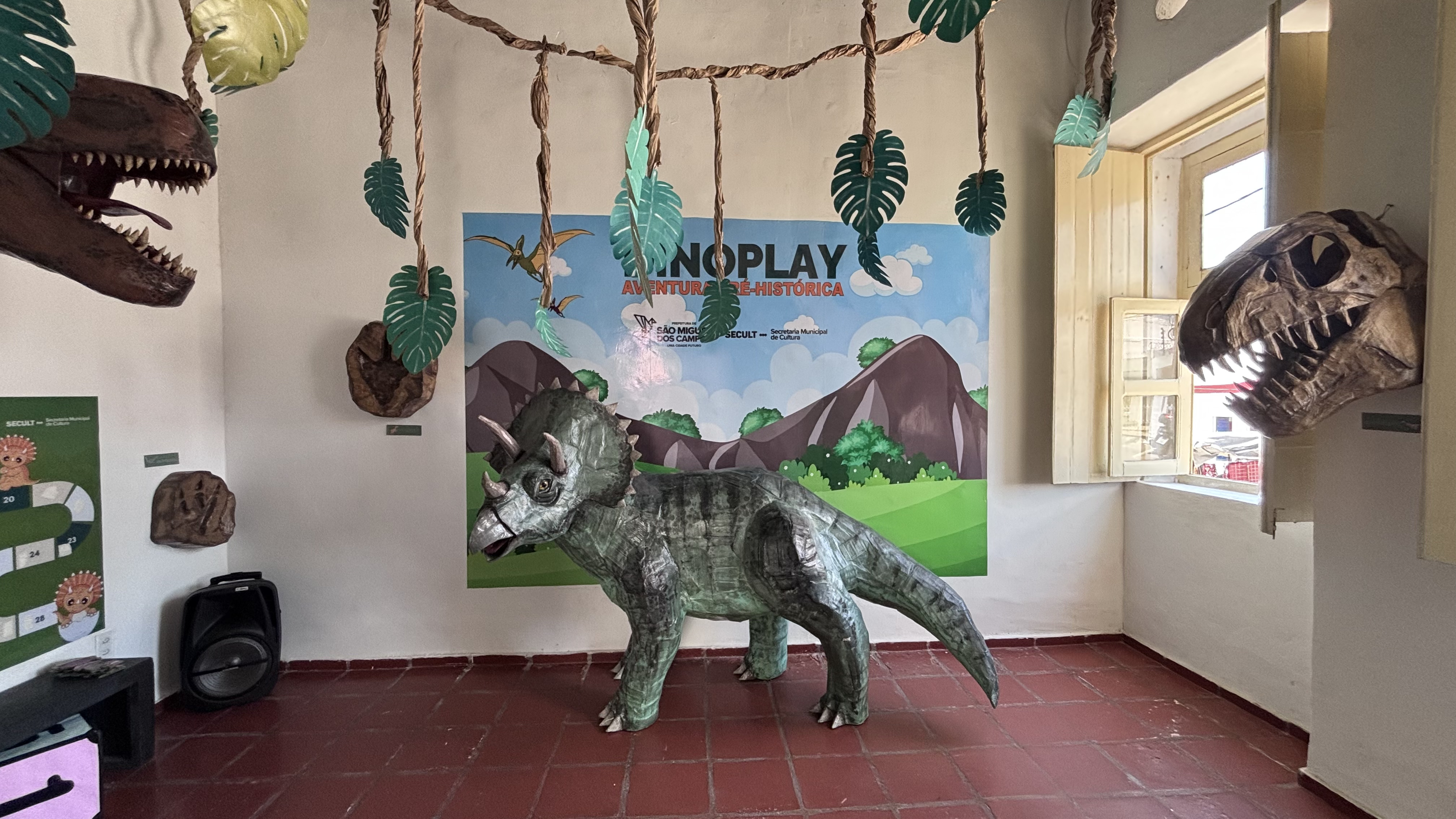 O retorno do sucesso: Exposição Dino Play está de volta ao Museu Fernando Lopes em São Miguel dos Campos