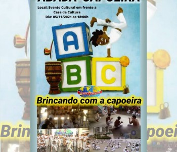 ABC brincando com a capoeira