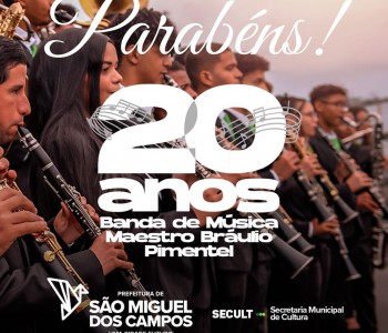 20 anos da Banda de Música Maestro Bráulio Pimentel