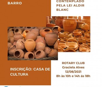 Oficina: Arte com barro