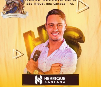 Henrique Santana faz show musical