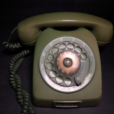 Telefone de Disco Ericsson Decada de 1980