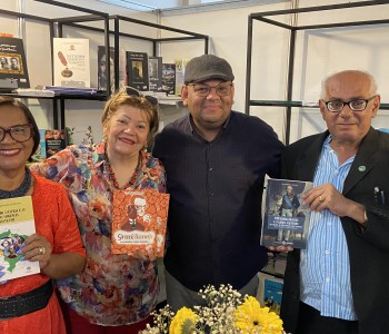 Escritores miguelenses lançam livros na Bienal de Alagoas, em Maceió.